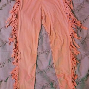 Warrior Within fringe leggings